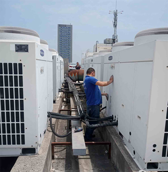 义乌中央空调制热和不制冷系统维修方法